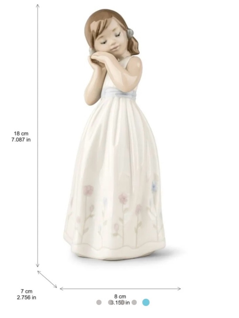 Lladro "My Sweet Princess" porcelain figurine - Picture 9 of 10
